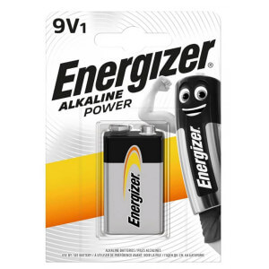 Baterie ENERGIZER Alkaline Power 9V, 6LR61