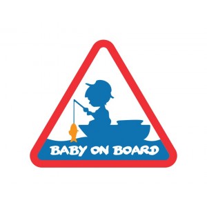Nálepka BABY ON BOARD