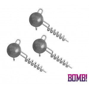 Jigové hlava DELPHIN BOMB! Twisto Jiger Stinger