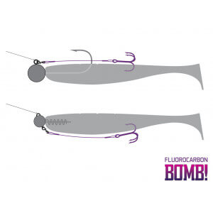 Obrázek 3 k Návazec DELPHIN BOMB! Twisto Rigs Fluorocarbon