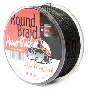 Obrázek 2 k Šňůra HELL-CAT Round Braid Power Black