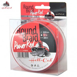 Obrázek 2 k Šňůra HELL-CAT Round Braid Power Red