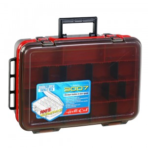 Obrázok 3 k Kufrík HELL-CAT TB Double Layer Red-Grey