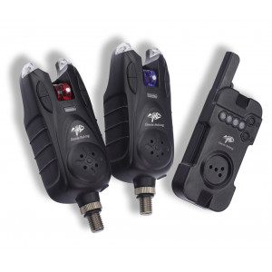 Sada 2 signalizátorů GIANTS FISHING TX2 s příposlechem