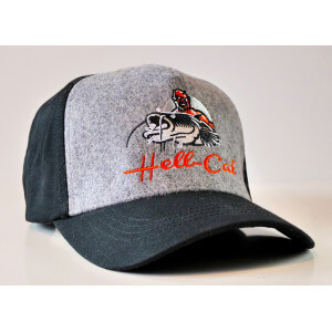 Obrázek 3 k Kšiltovka HELL-CAT Black/ Grey