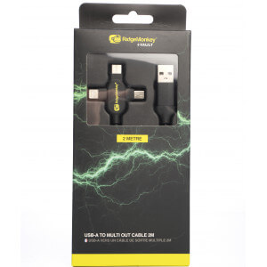 Obrázok 4 k Napájací kábel RidgeMonkey USB A to Multi out 2m