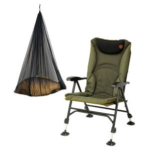 <strong>VÁNOČNÍ BALÍČEK</strong><br/>Křeslo GIANTS FISHING Luxury XS Chair + sak EXTRA CARP EXC