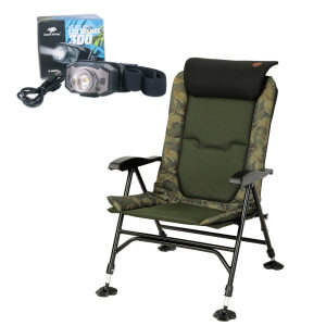 <strong>VIANOČNÝ BALÍČEK</strong><br/>Kreslo GIANTS FISHING Gaube XT Chair + čelovka