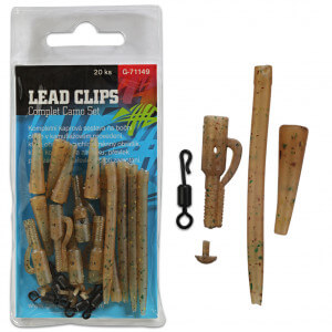 Obrázek 2 k Montáž GIANTS FISHING Lead Clips Complet Camo Set