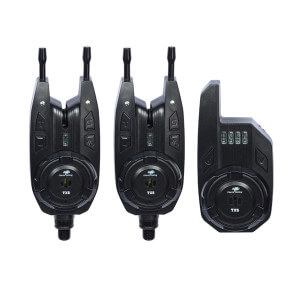 Sada 2 signalizátorů GIANTS FISHING Wireless Set TX5 + příposlech
