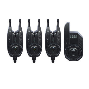Sada 3 signalizátorů GIANTS FISHING Wireless Set TX5 + příposlech