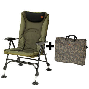 SET = Křeslo GIANTS FISHING Luxury XS Chair + přepravní taška