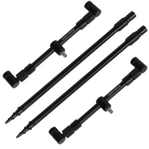 Obrázek 2 k Sada vidliček a hrázd GIANTS FISHING Gaube Buzzer Bar Set 2 Rods Black