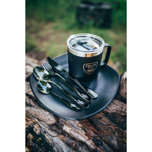Obrázek 4 k Nerezový thermo hrnek Giants Fishing Black Stainless 400ML