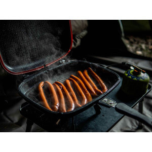 Obrázek 4 k SET = pánev GIANTS FISHING Eazi Pan Large 32 cm + nerezový příbor