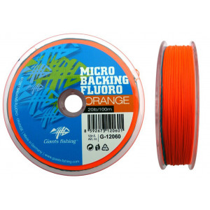 Šňůra GIANTS FISHING Micro Backing Fluoro Orange