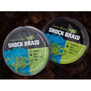 Obrázek 3 k Šňůra GIANTS FISHING Shock Braid Green