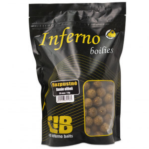 Obrázek 2 k Rozpustné boilie CARP INFERNO Nutra Line Banán/ Olíheň