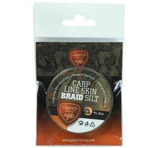 Obrázek 2 k Návazcová šňůra GIANTS FISHING Carp Line Skin Braid Silt