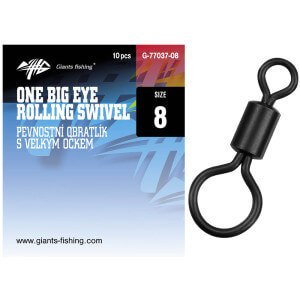 Obratlíky GIANTS FISHING One Big Eye Rolling Swivel