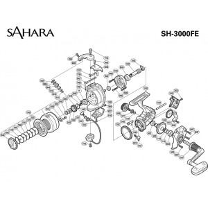 Obrázok 3 k Navijak SHIMANO Sahara FE