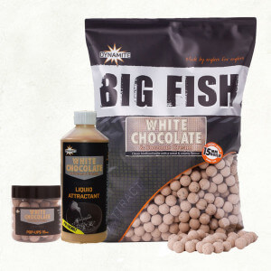 Obrázek 2 k Boilie DYNAMITE BAITS Big Fish White Choco