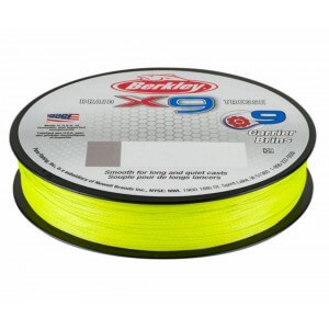 Obrázok 2 k Šnúra BERKLEY X9 Braid Fluro Green