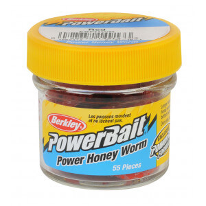 Nástraha BERKLEY Powerbait Honey Worm 2,5cm, Spring Green