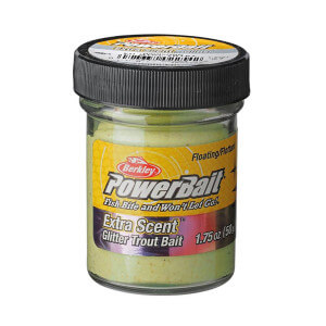 Cesto BERKLEY PowerBait Natural Glitter Trout Dough Garlic Glitter
