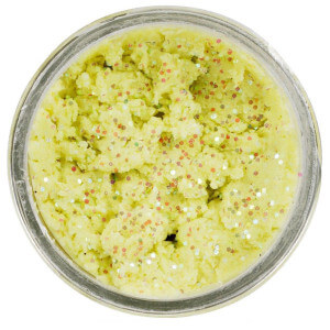 Obrázek 2 k Těsto BERKLEY PowerBait Natural Glitter Trout Dough Garlic Glitter