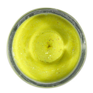 Obrázok 2 k Cesto BERKLEY PowerBait Natural Glitter Trout Bait Light Green Glitter, Cheese