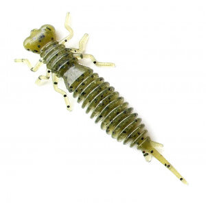 Nástraha FANATIK Larva 1,6"; 4,3 cm, 10 ks barva 001