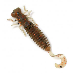 Nástraha FANATIK Larva LUX 3,0"; 7,5 cm, 6 ks barva 006