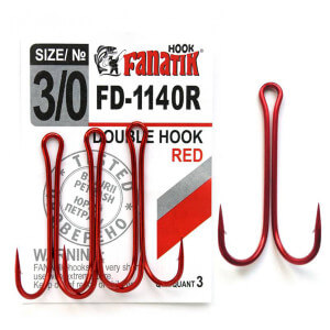 Dvojháček FANATIC DOUBLE HOOK FD-1140R