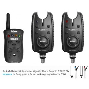 Obrázek 3 k Set DELPHIN Roller 9V + swingre + Snag gears