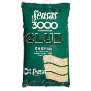 Krmivo SENSAS 3000 CLUB CARPES přírodní