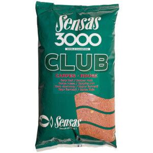 Krmivo SENSAS 3000 CLUB CARPES červené