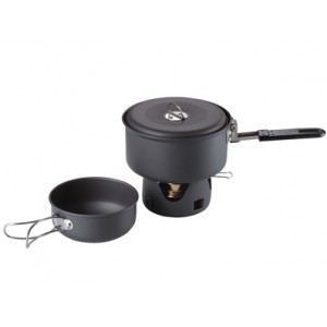 Obrázek 2 k SET - lihový vařič MEVA + miska + hrnec