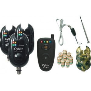 Obrázok 2 k Set 3 signalizátorov QUANTUM Cyber Bite Alarm s príposluchom CRRx