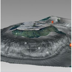 Obrázok 3 k Software LOWRANCE HDS 3D, priestorový, modeling II.