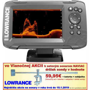 Obrázek 8 k Sonar LOWRANCE Hook2 5x HDI GPS SplitShot