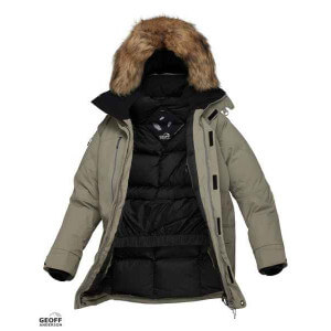 Obrázok 2 k Bunda GEOFF Anderson Usque Down Parka Brindle