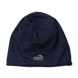 Čepice GEOFF Anderson WizWool Hood, modrá