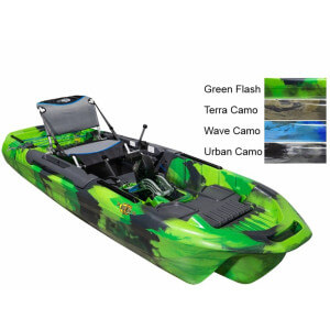 Kajak FEEL FREE Big Fish 108 Profish Drive, 335 cm, Green Flash