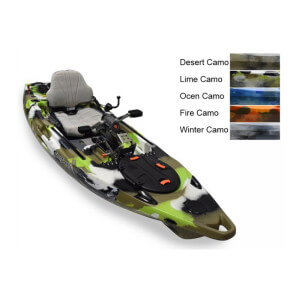 Kajak FEEL FREE LURE 11.5 V2 Overdrive Ready, 352 cm, Fire Camo