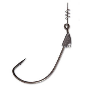 Jigová hlava QUANTUM Black Nickel Q-Hook Offset Big Pike