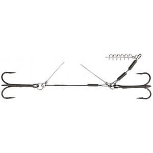 Návazec MIKADO Stinger Steel Jaws with Pins 4+6cm, 24kg, č. 1/0