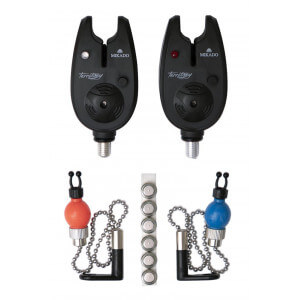 ET = 2x signalizátor MIKADO Territory Bait Indicator + 2x swinger Hanger