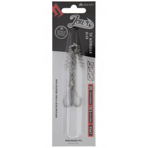 Montáž MIKADO Jaws Double Evo Stinger XL