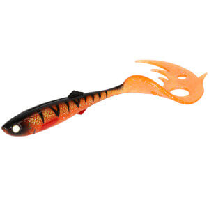 Nástraha MIKADO Sicario Pike Tail 18 cm, 2 ks, Orange Perch